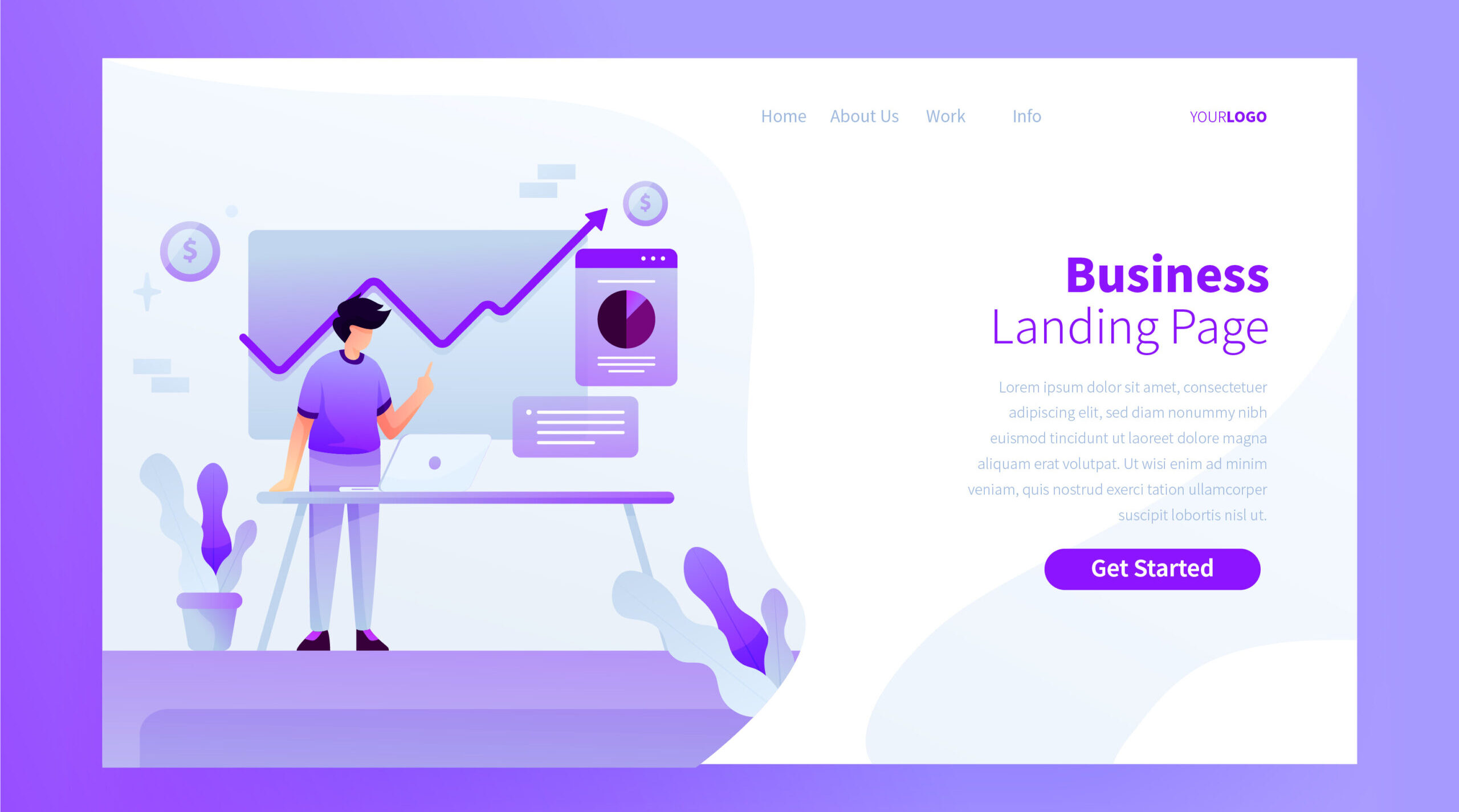 building a landing page